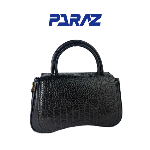 کیف دستی زنانه چرم طبیعی مدل زمرد