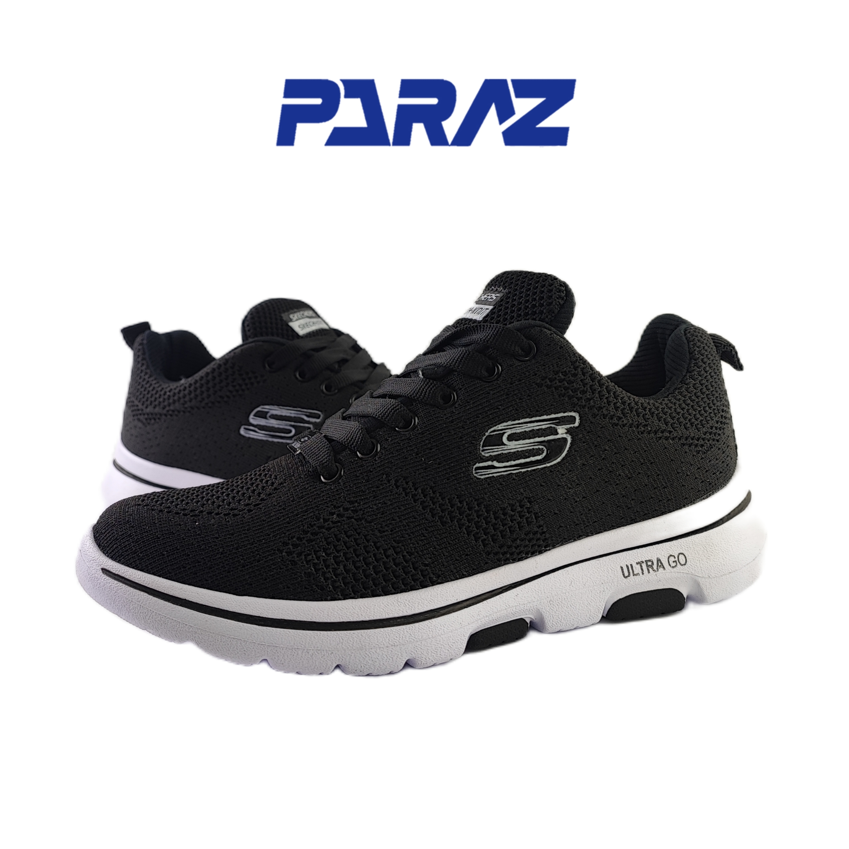 کفش اسپرت و روزمره زنانه مدل اسکچرز رامیرو Skechers مشکی سفید