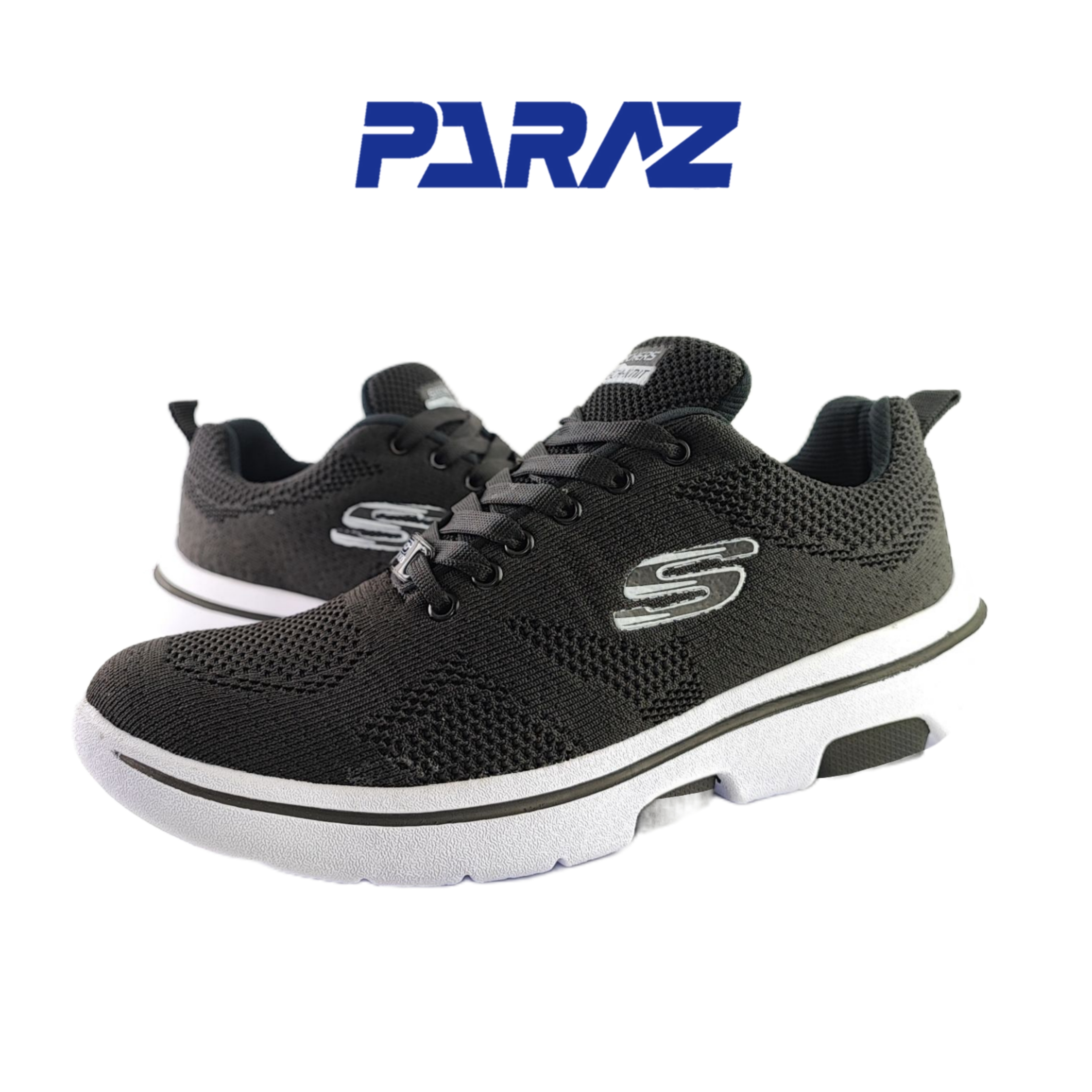 کفش اسپرت و روزمره مردانه برند اسکچرز مدل رامیرو Skechers مشکی سفید