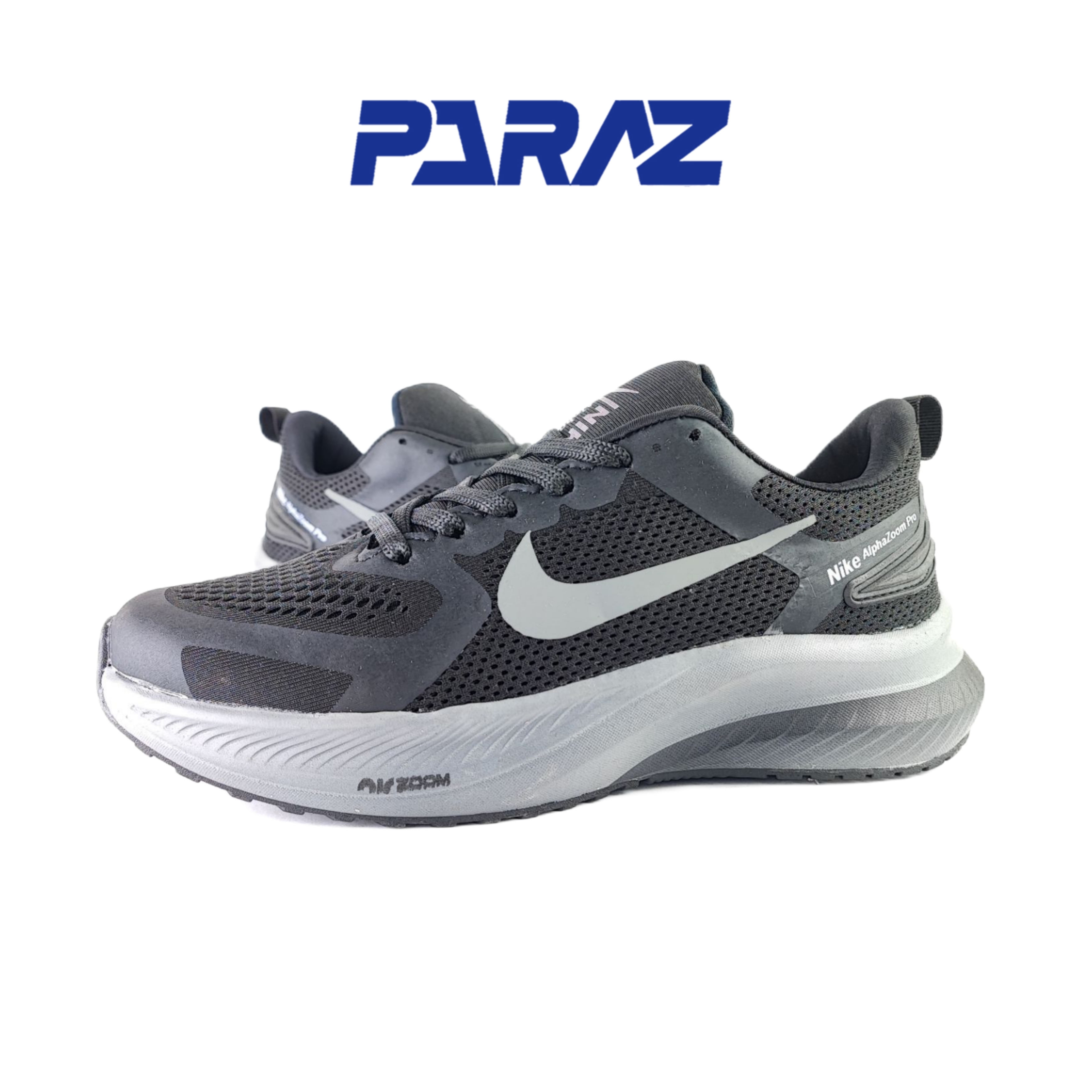کفش رانینگ و اسپرت مردانه برند نایکی nike مدل آلفازوم پرو مشکی