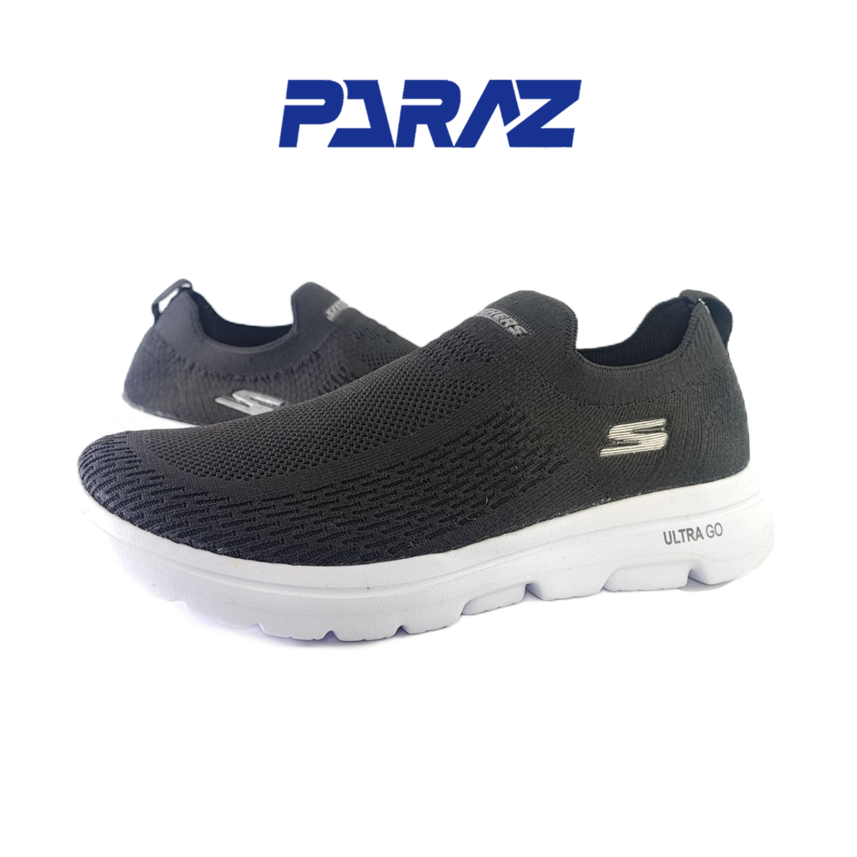 کفش اسپرت و روزمره مردانه برند اسکچرز Skechers مدل فارین بدون بند مشکی