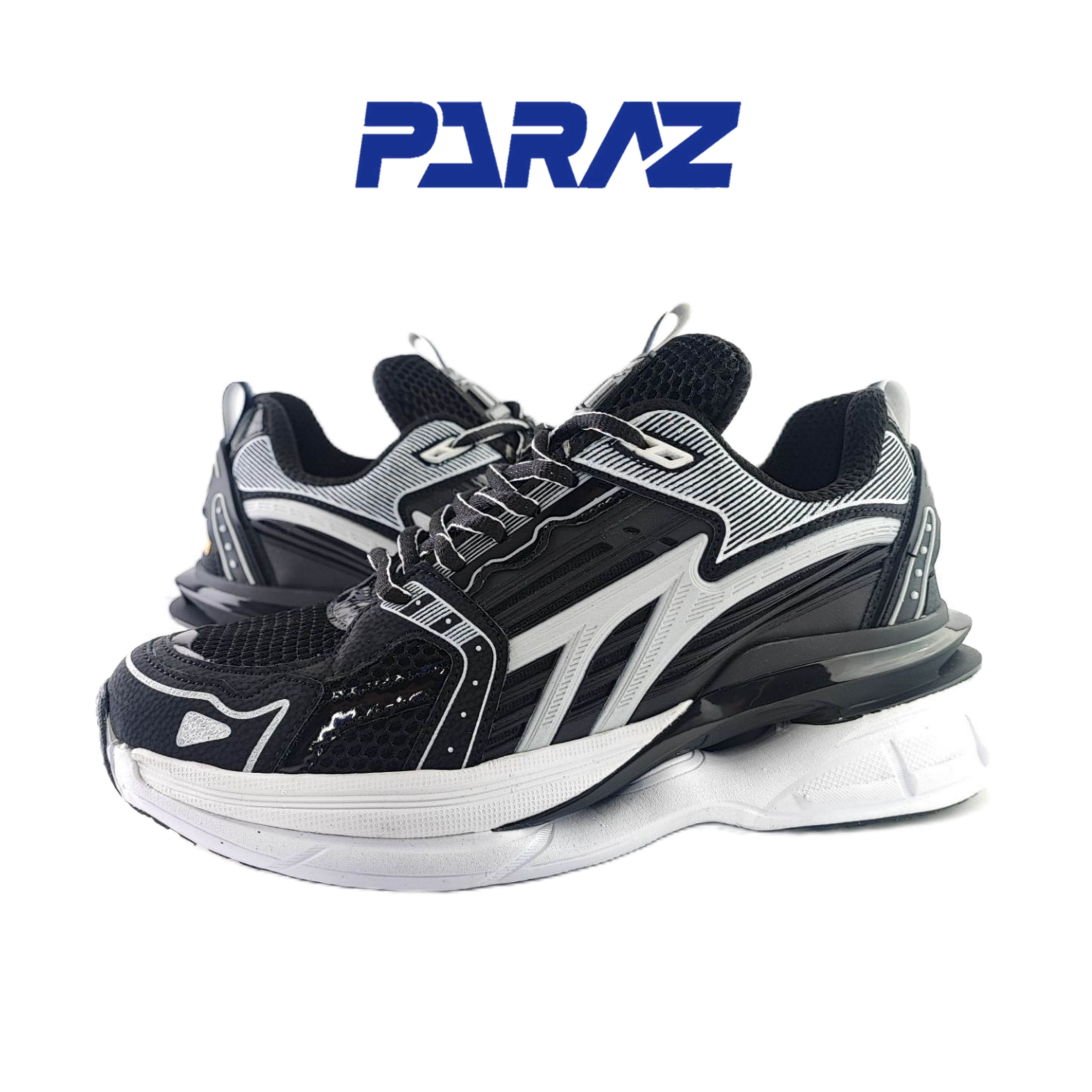 کفش اسپرت تمام وارداتی مردانه برند دیادورا Diadora مدل ایما با زیره و رویه تنفس پذیر مشکی