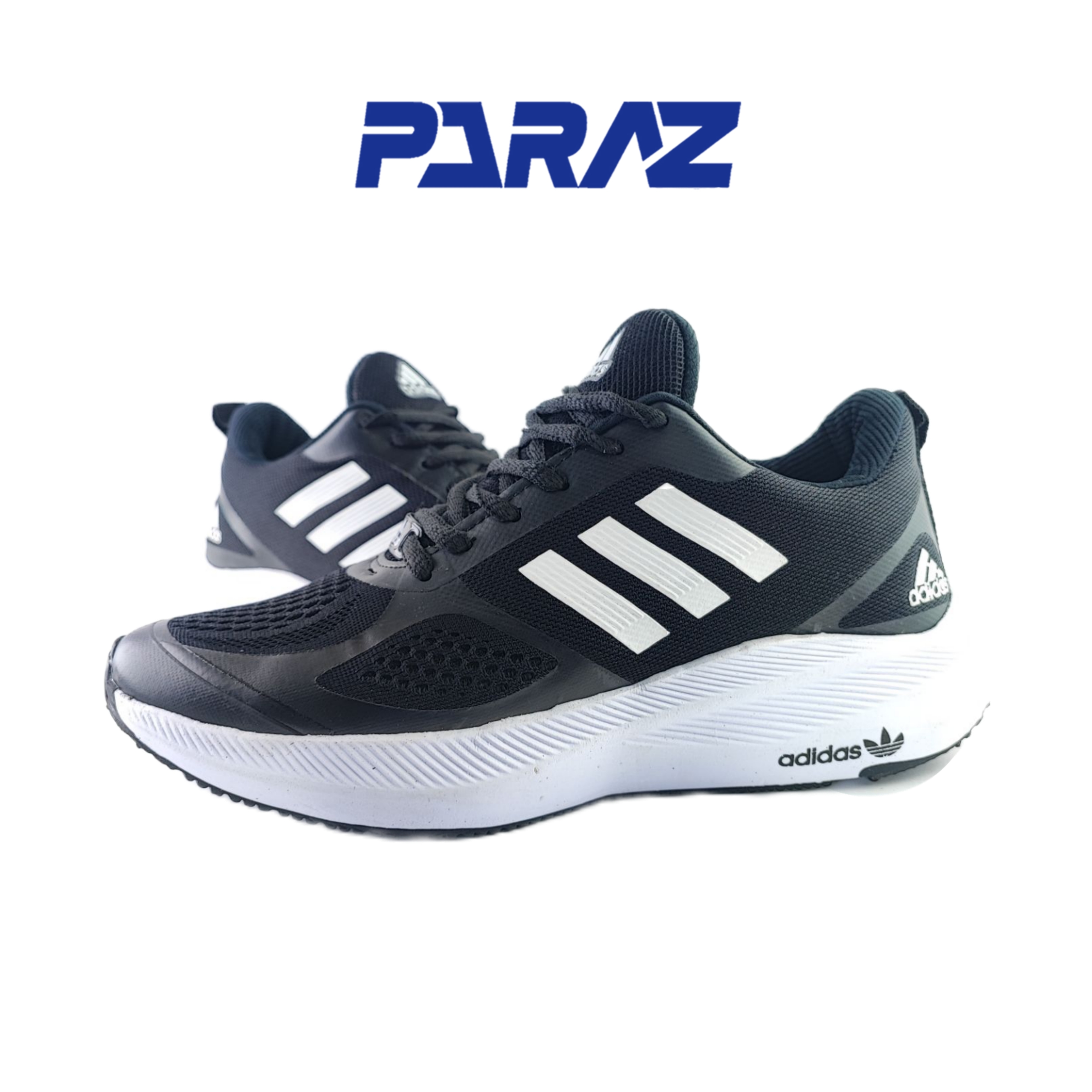 کفش اسپرت و رانینگ تمام وارداتی مردانه برند آدیداس Adidas مدل شیلد مشکی