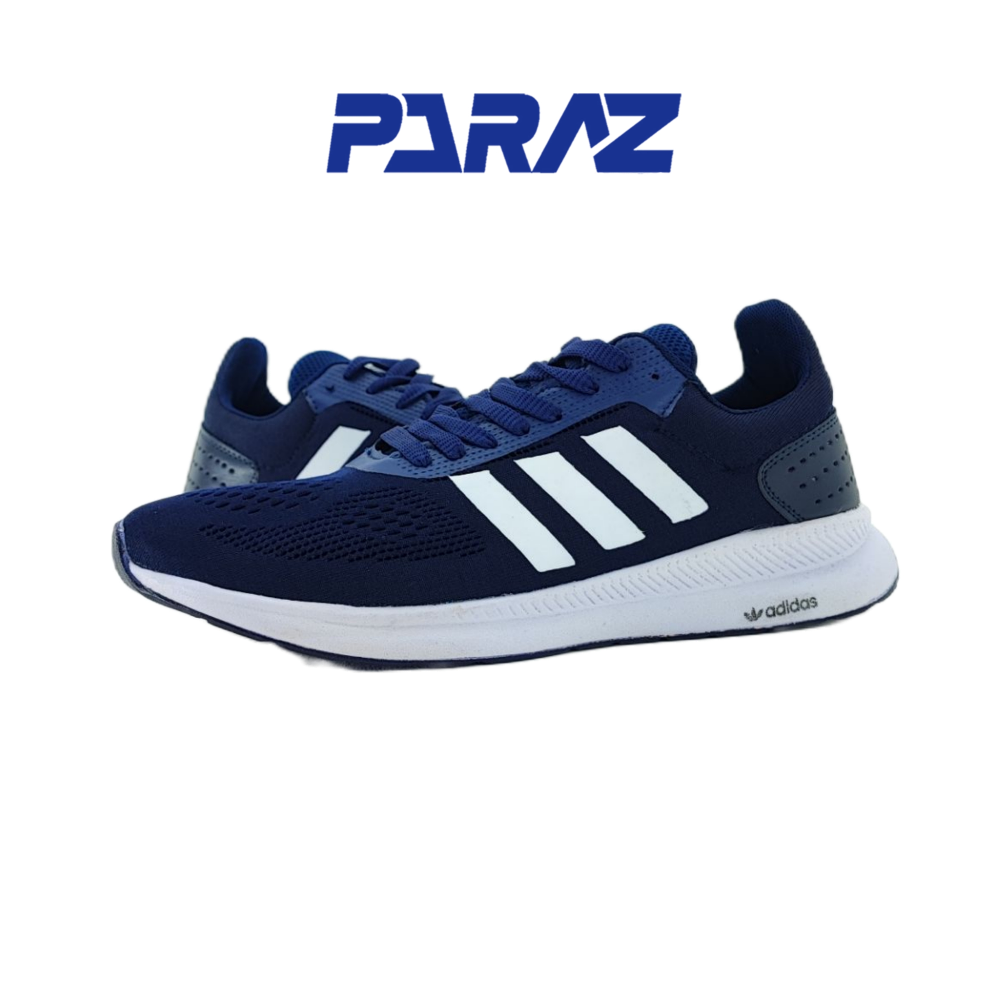 کفش اسپرت و رانینگ مردانه بزرگ‌پا برند آدیداس Adidas مدل فالکون سورمه‌ای