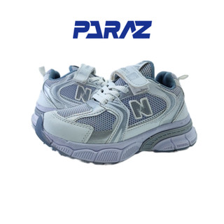کفش بچگانه برند نیوبالانس ۵۳۰ newbalance سفید طوسی