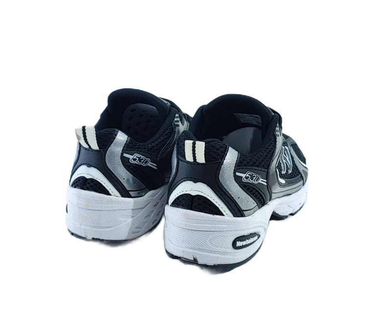 کفش اسپرت زنانه و پسرانه مدل نیوبالانس 530 new balance مشکی سفید