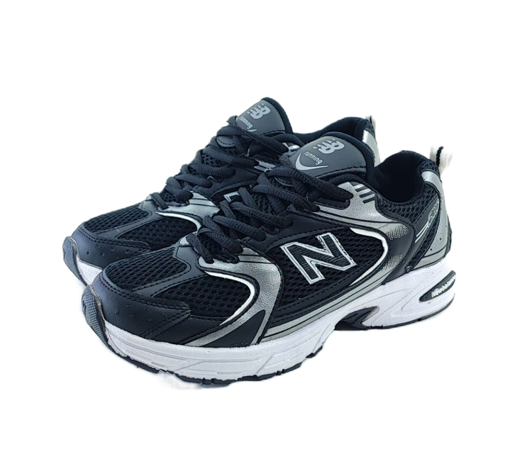 کفش اسپرت زنانه و پسرانه مدل نیوبالانس 530 new balance مشکی سفید