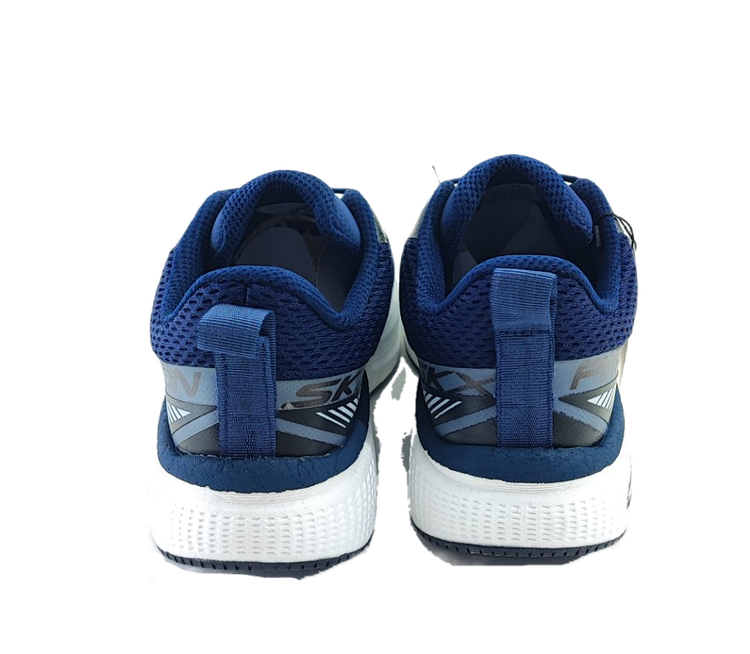 کفش اسپرت و روزمره مردانه تمام وارداتی برند اسکچرز Skechers مدل رانینگ سرمهای