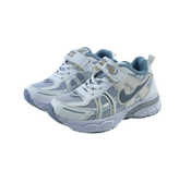 کفش اسپرت بچگانه برند نایکی nike مدل وی تو کی V2K سفید طوسی