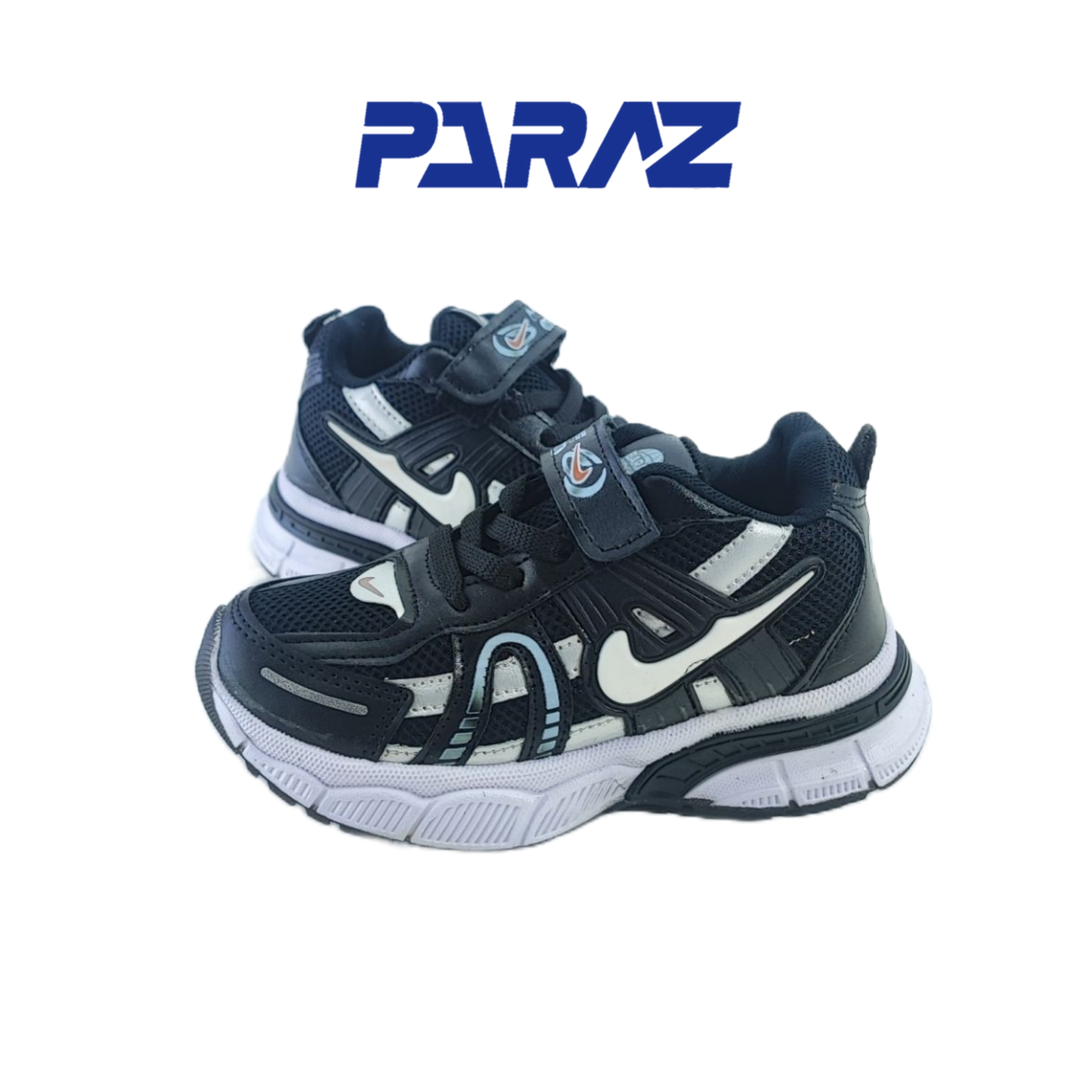 کفش اسپرت بچگانه برند نایکی nike مدل وی تو کی V2K مشکی سفید