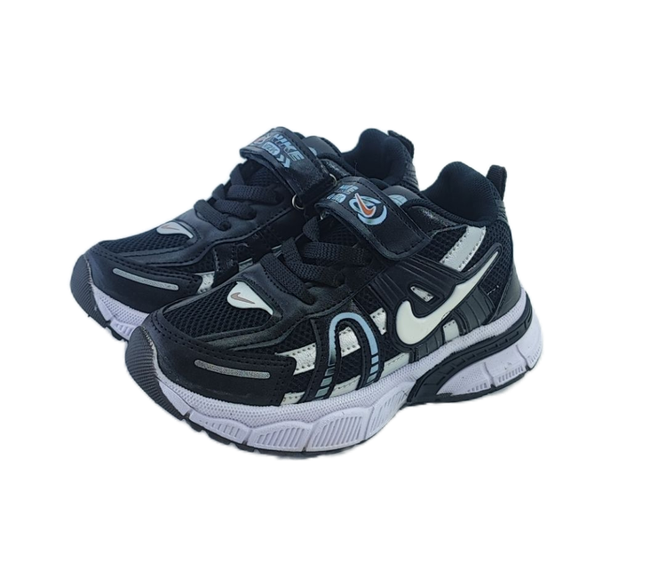 کفش اسپرت بچگانه برند نایکی nike مدل وی تو کی V2K مشکی سفید