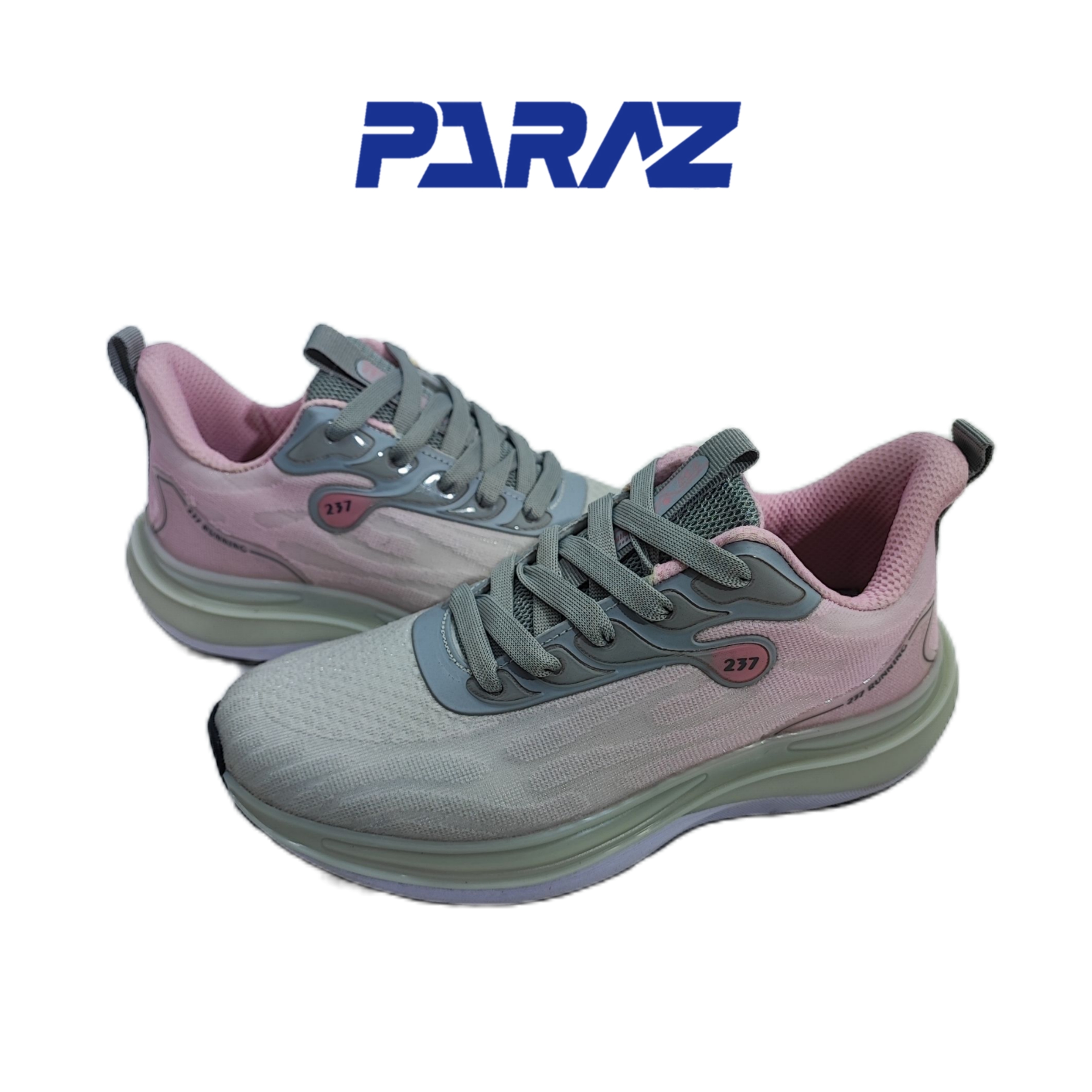 کفش اسپرت و رانینگ تمام وارداتی زنانه مدل 237 طوسی ـ صورتی