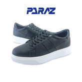 کفش ونس مردانه تمام چرم طبیعی مدل تلاش زیره EVA مشکی
