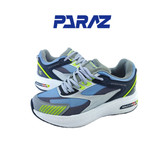 کفش اسپرت و روزمره مردانه برند اسکچرز Skechers مدل مانستر مشکی سبز طوسی