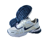 کفش اسپرت مردانه برند نایکی nike مدل وی تو کی V2K سفید سرمهای