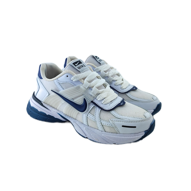کفش اسپرت مردانه برند نایکی nike مدل وی تو کی V2K سفید سرمهای