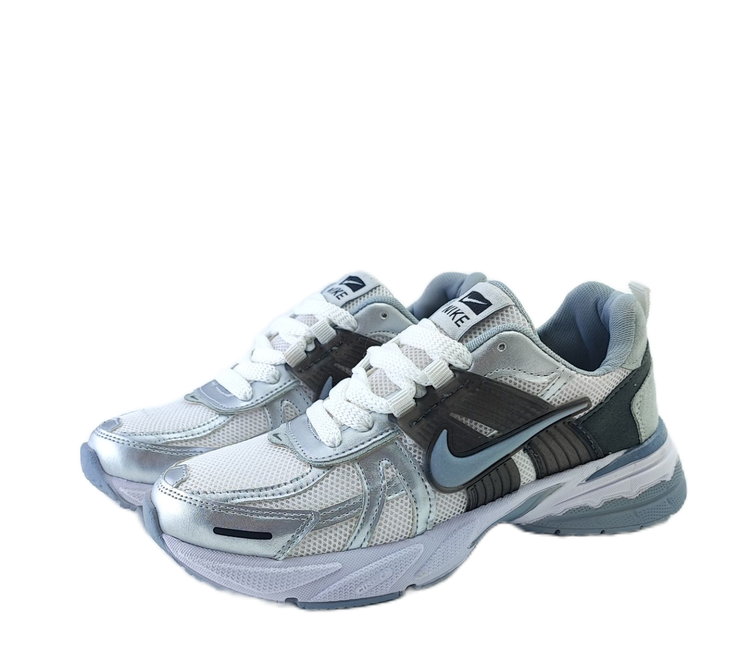 کفش اسپرت مردانه برند نایکی nike مدل وی تو کی V2K سفید نقره ای