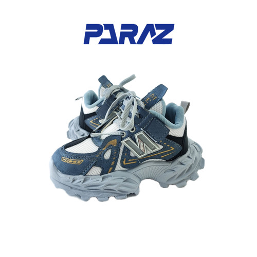 کفش بچگانه برند نیوبالانس newbalance طوسی سفید