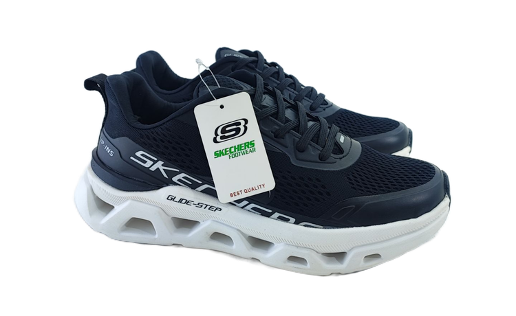 کفش اسپرت و رانینگ مردانه تمام وارداتی برند اسکچرز Skechers مدل guide step مشکی