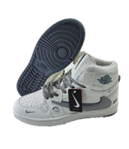 کفش اسپرت زنانه و پسرانه مدل نایکی تراویس ساقدار nike Travis سفید طوسی