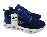 کفش اسپرت و رانینگ مردانه تمام وارداتی برنداسکچرز skechers مدل step سرمهای