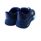کفش اسپرت مردانه بزرگپا تمام وارداتی برند اسکچرز skechers سرمهای