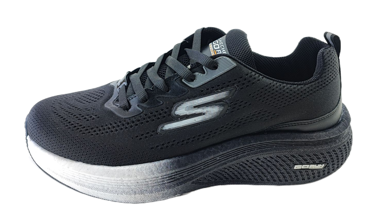 کفش اسپرت مردانه بزرگپا تمام وارداتی برند اسکچرز skechers مشکی