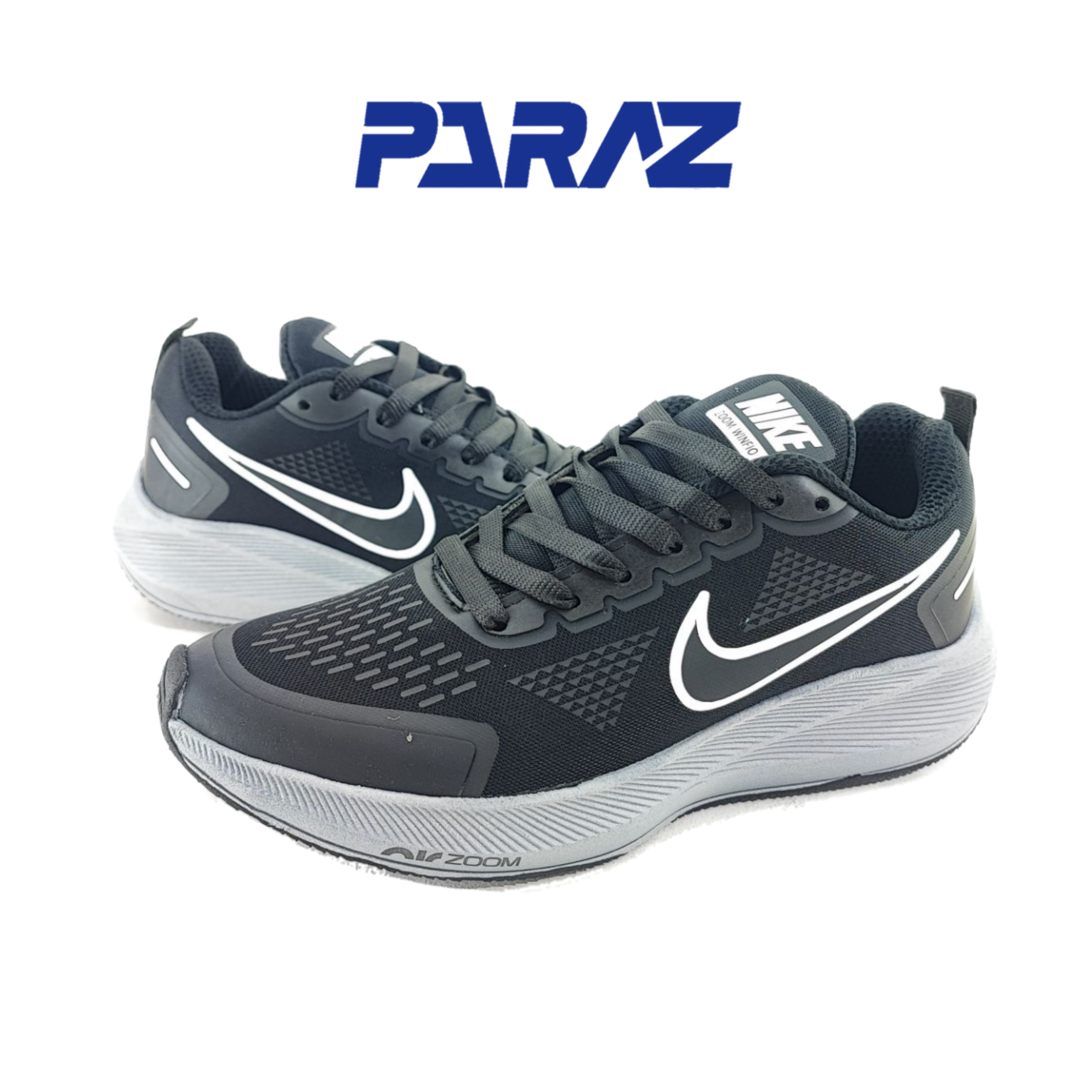 کفش اسپرت و رانینگ زنانه و پسرانه تمام وارداتی برند نایکی nike مدل nova مشکی