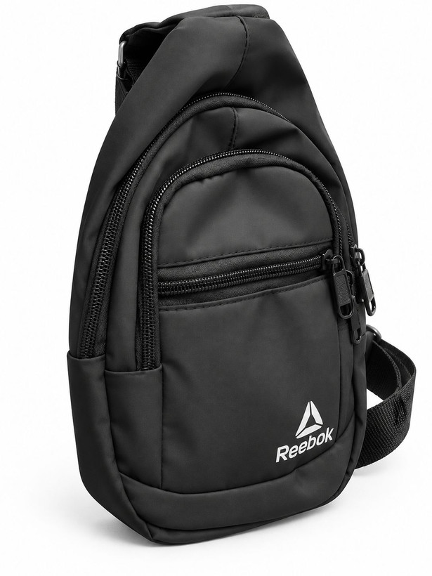 کیف بادی بگ مردانه های کپی مدل Reebok مشکی