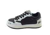 کفش اسپرت زنانه و پسرانه مدل نایکی تراویس nike Travis کرمی موکا با بند اضافه