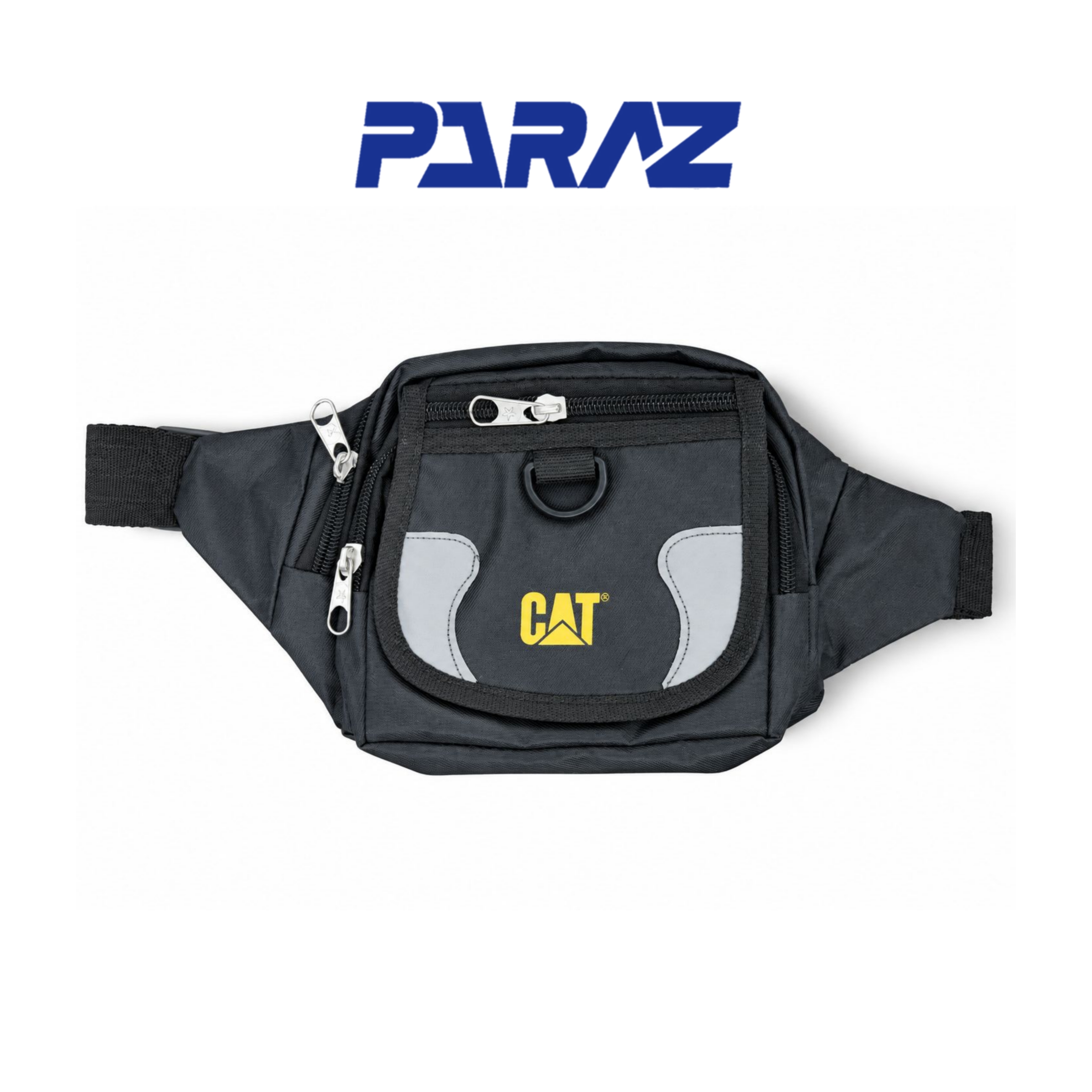 کیف کمری مردانه های کپی مدل کاترپیلار CAT مشکی